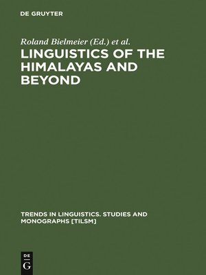 cover image of Linguistics of the Himalayas and Beyond